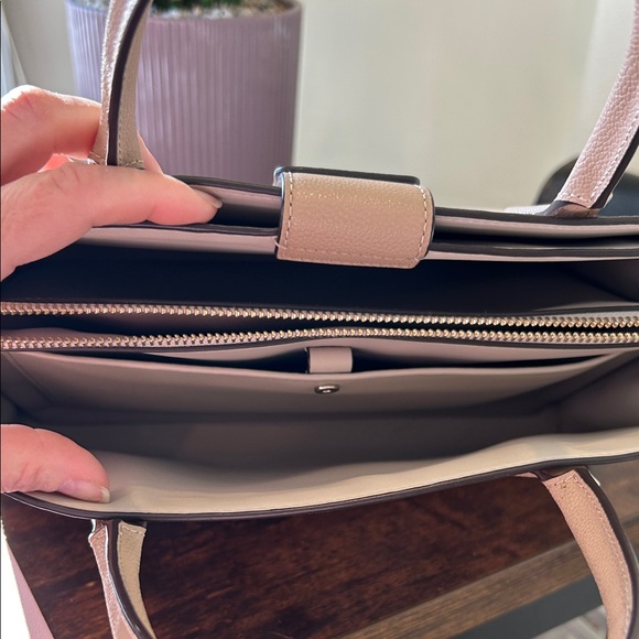 Kate Spade Blush, Cream and Taupe Satchel - Picture 5 of 12